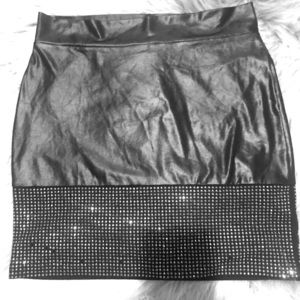 Bebe Black Mini Skirt